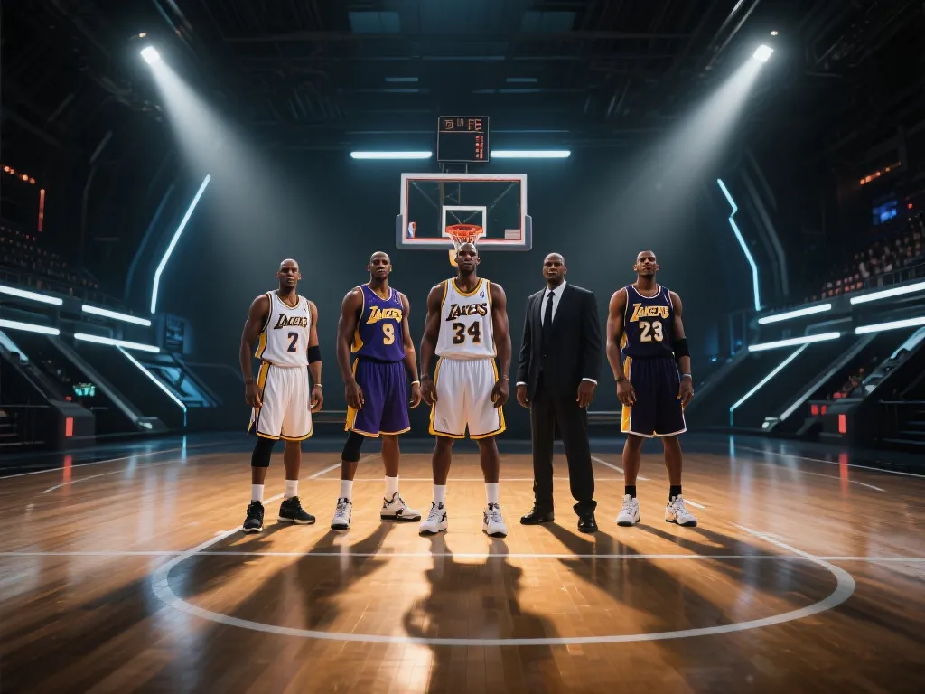 跨越时代的篮球传奇：谁才是NBA最佳五人阵容？